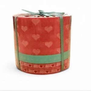 Heart pattern Japanese washi set of 3
Made in Japan